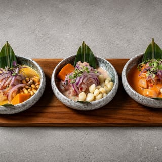 Ceviche en 3 Ajíes / Ceviche