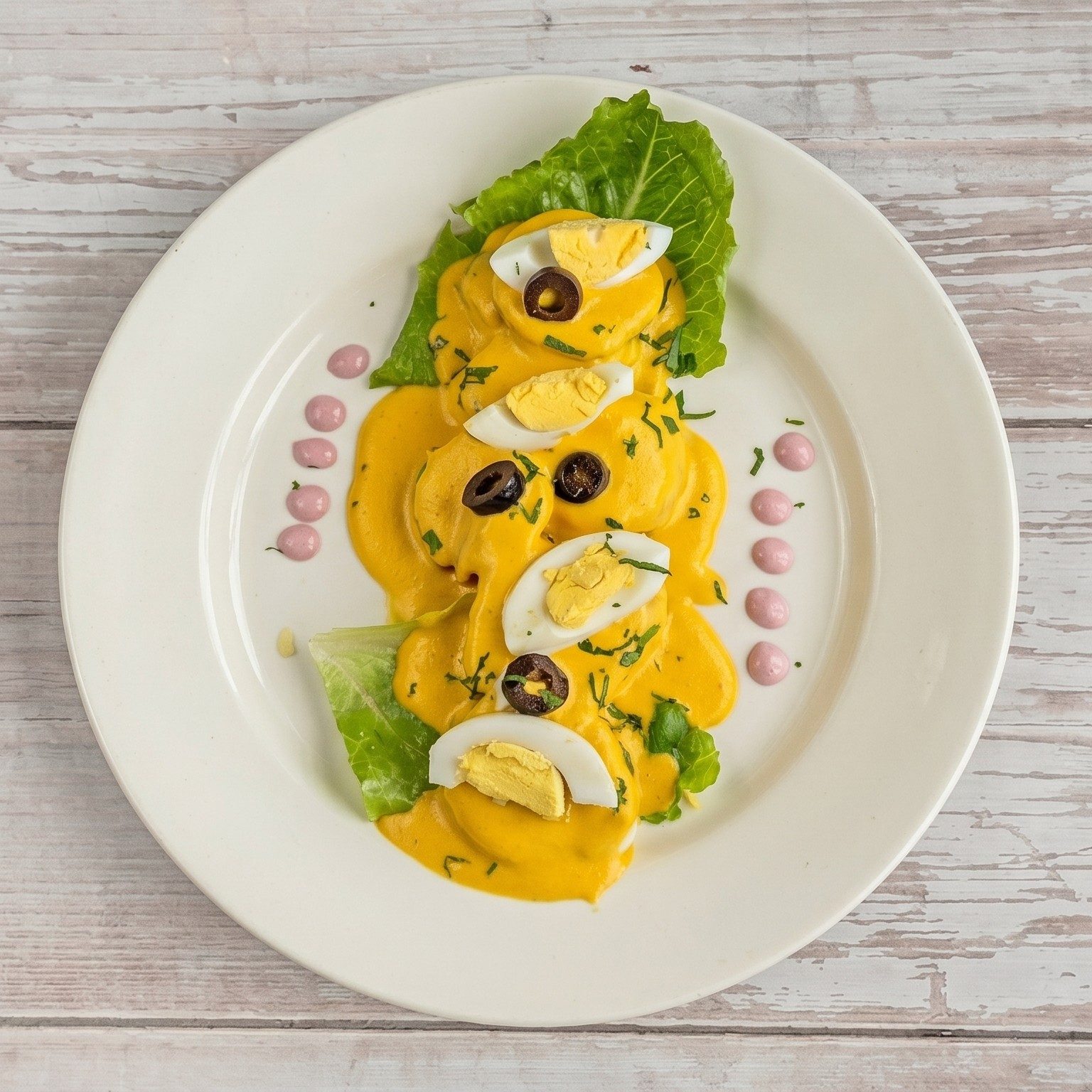 Papa a la Huancaína / Huancaína Style Potato.